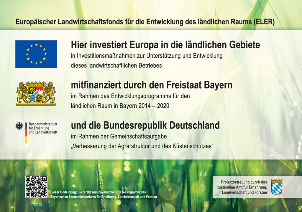 Europäischer Landwirtschaftsfonds für die Entwicklung des ländlichen Raumes (ELER)