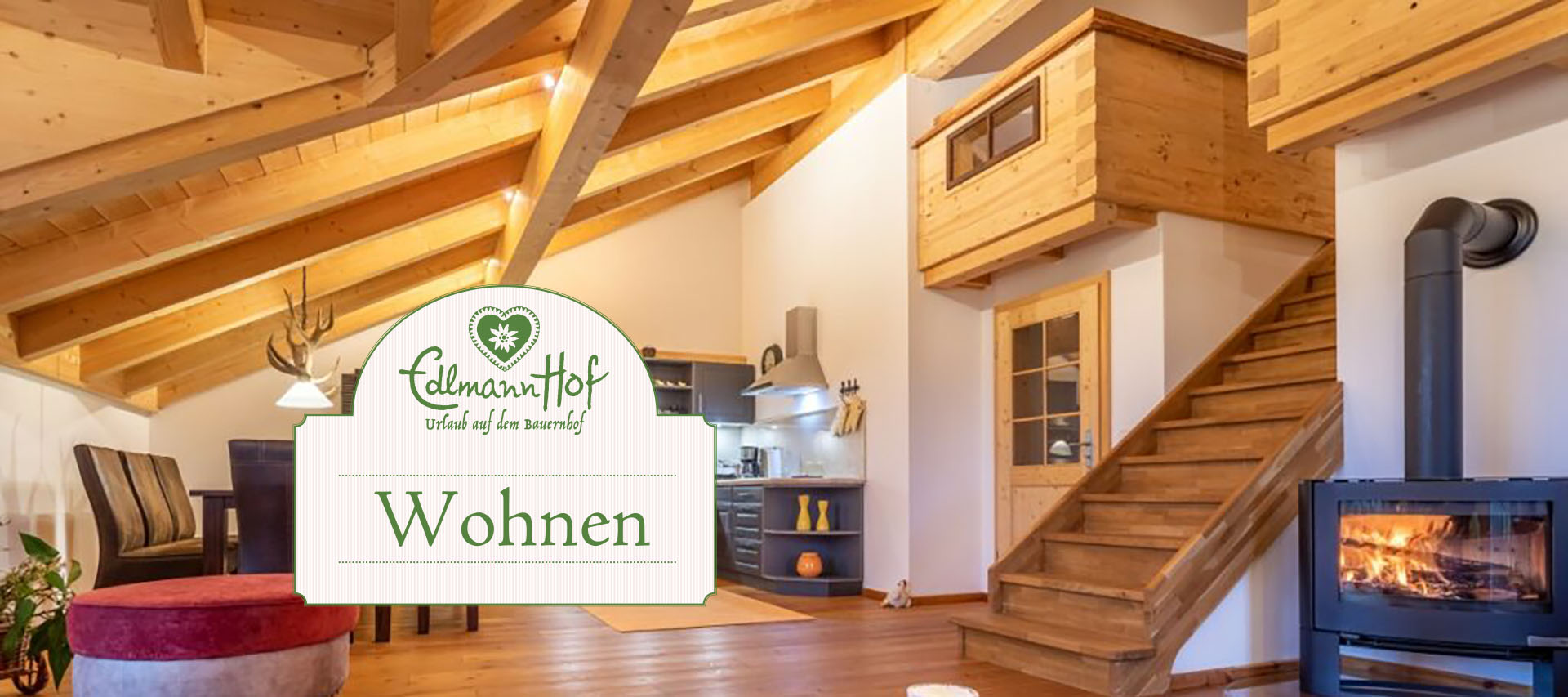 Genießen Sie Ihren Traumurlaub in einer unserer Luxus-Ferienwohnungen auf unserem Bauernhof im Chiemgau.